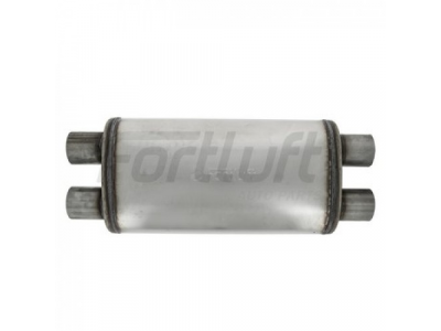 Fortluft Прямоточный глушитель PM1-57x57NP серия FLOW от Fortluft Fortluft Прямоточный глушитель PM1-57x57NP серия FLOW