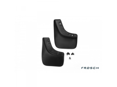 Брызговики передние SUZUKI SX4 2007->/FIAT Sedici 2006-> (с расширителем арок), (полиуретан)