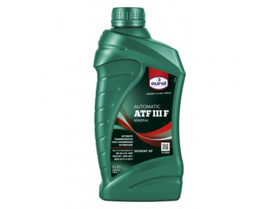 Минеральная жидкость для автоматических трансмиссий "Eurol ATF III F", 1 л.