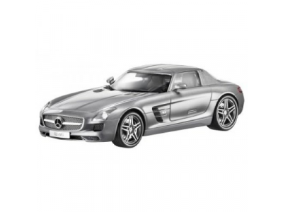 Модель Mercedes-Benz SLS AMG, Silver, Scale 1:18 от Mercedes Модель Mercedes-Benz SLS AMG, Silver, Scale 1:18