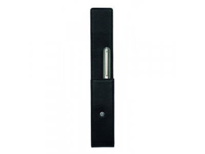 Кожаный футляр для ручек Volkswagen Leather Pen Case, Black от VAG Кожаный футляр для ручек Volkswagen Leather Pen Case, Black